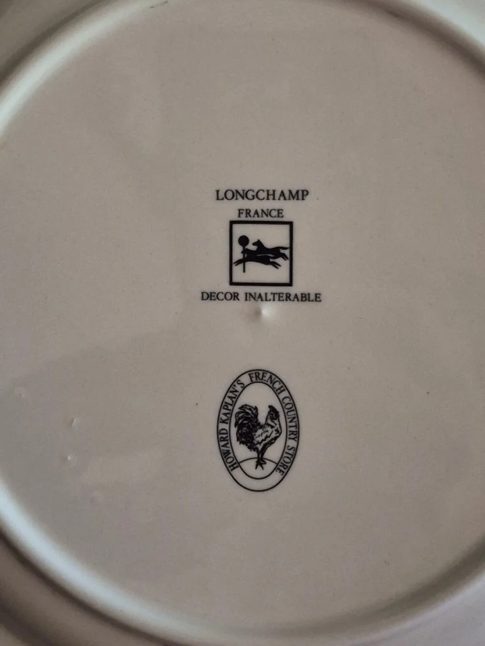 Longchamp Howard Kaplans French Country Store Rooster 10.25